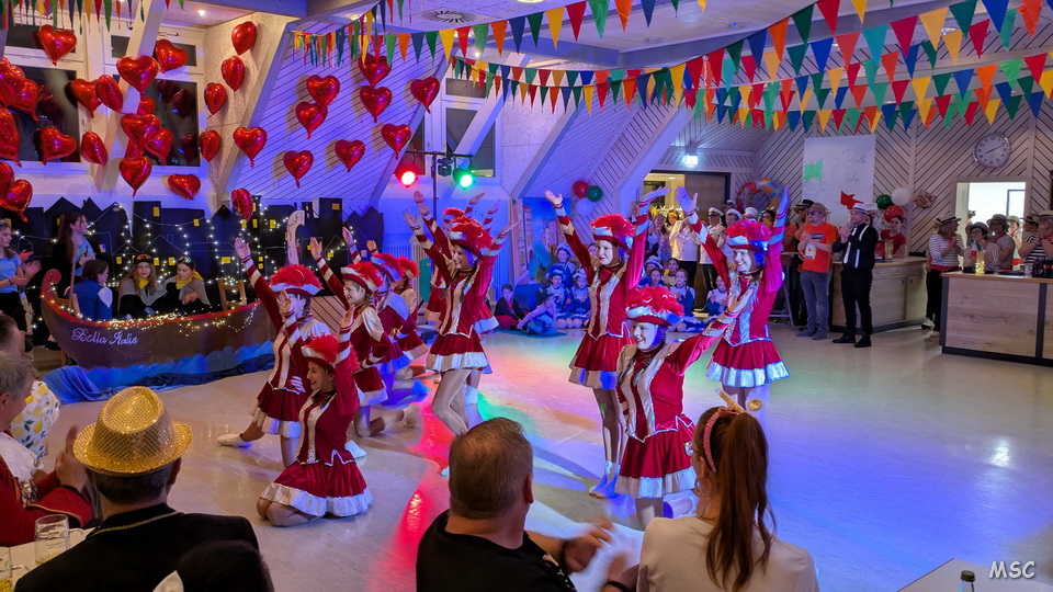 Gardetanz beim Faschingsball